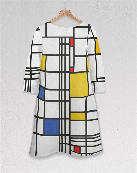 mondrian inspired clothing.